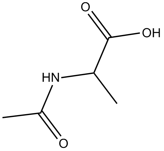Ac-Ala-OH  Chemical Structure