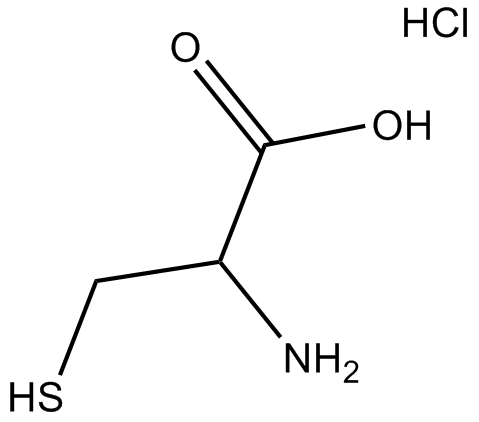 H-D-Cys-OH·H2O·HCl 化学構造