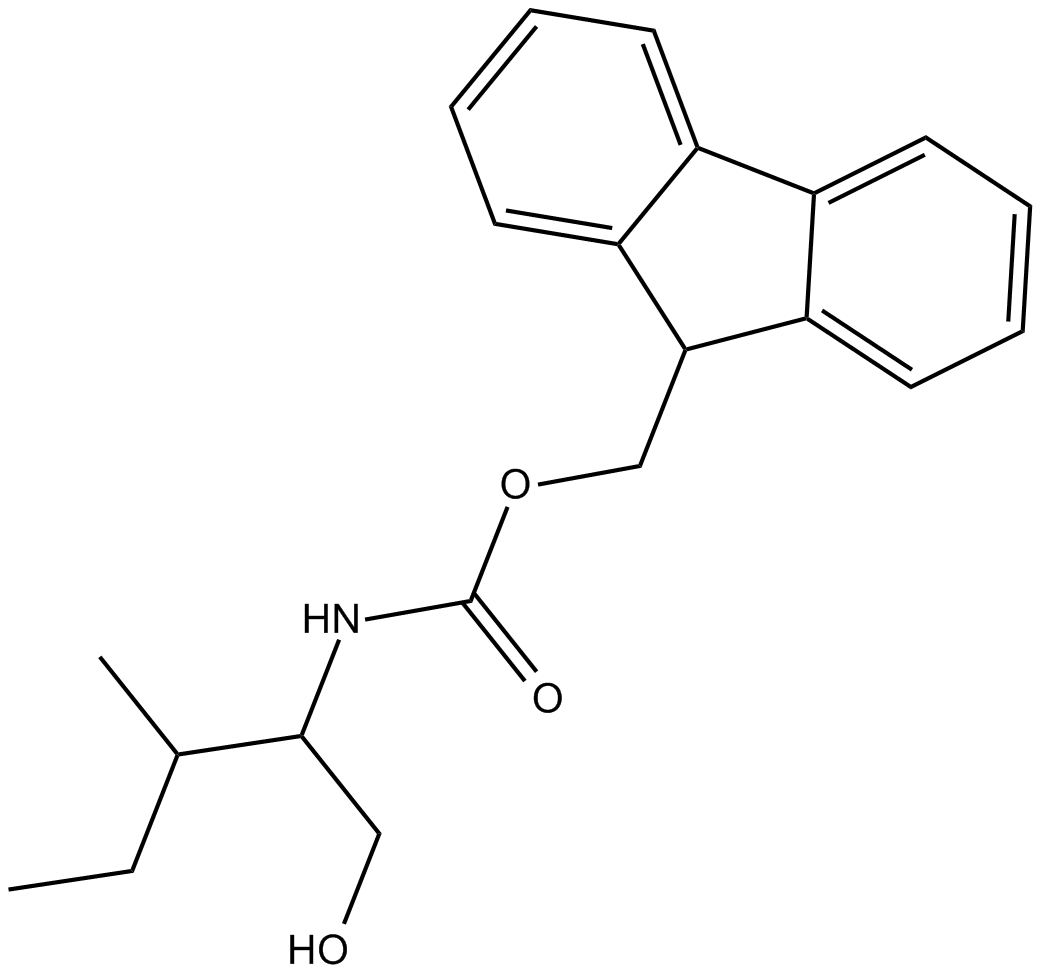 Fmoc-Ile-ol Chemical Structure