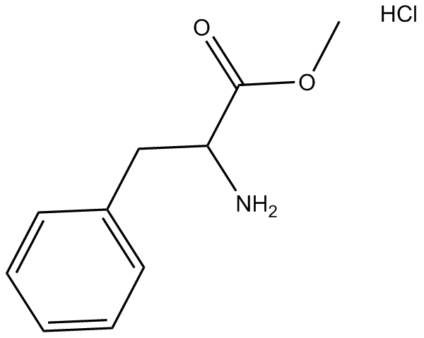H-D-Phe-OMe·HCl 化学構造