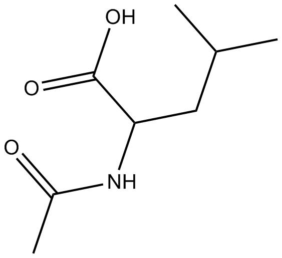 Ac-DL-Leu-OH  Chemical Structure