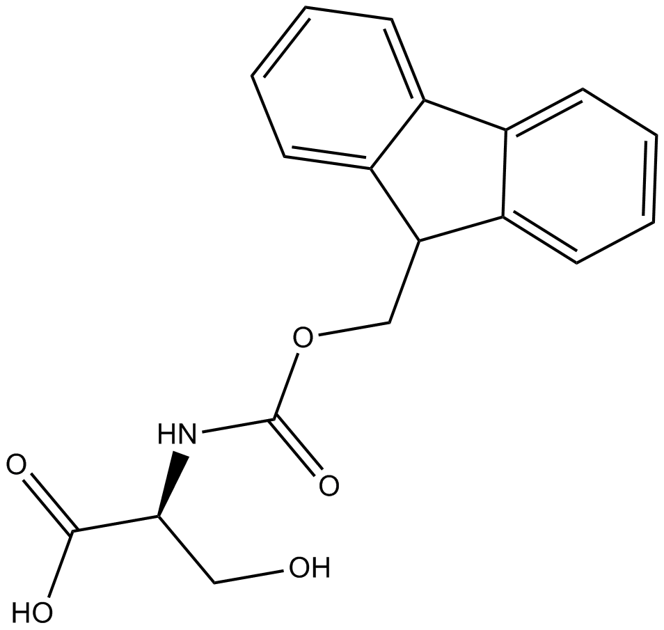 Fmoc-Ser-OH  Chemical Structure