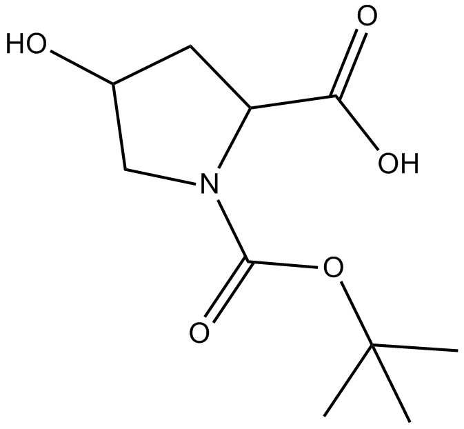 Boc-Hyp-OH  Chemical Structure