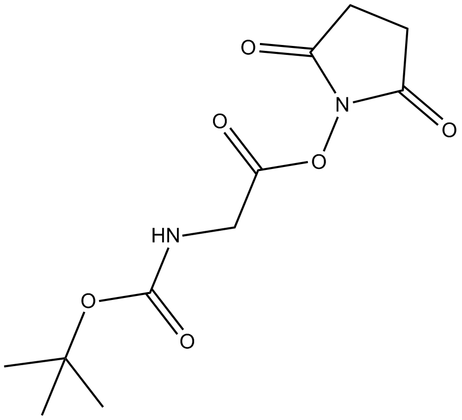 Boc-Gly-OSu  Chemical Structure