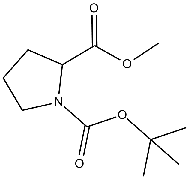 Boc-Pro-OMe Chemische Struktur
