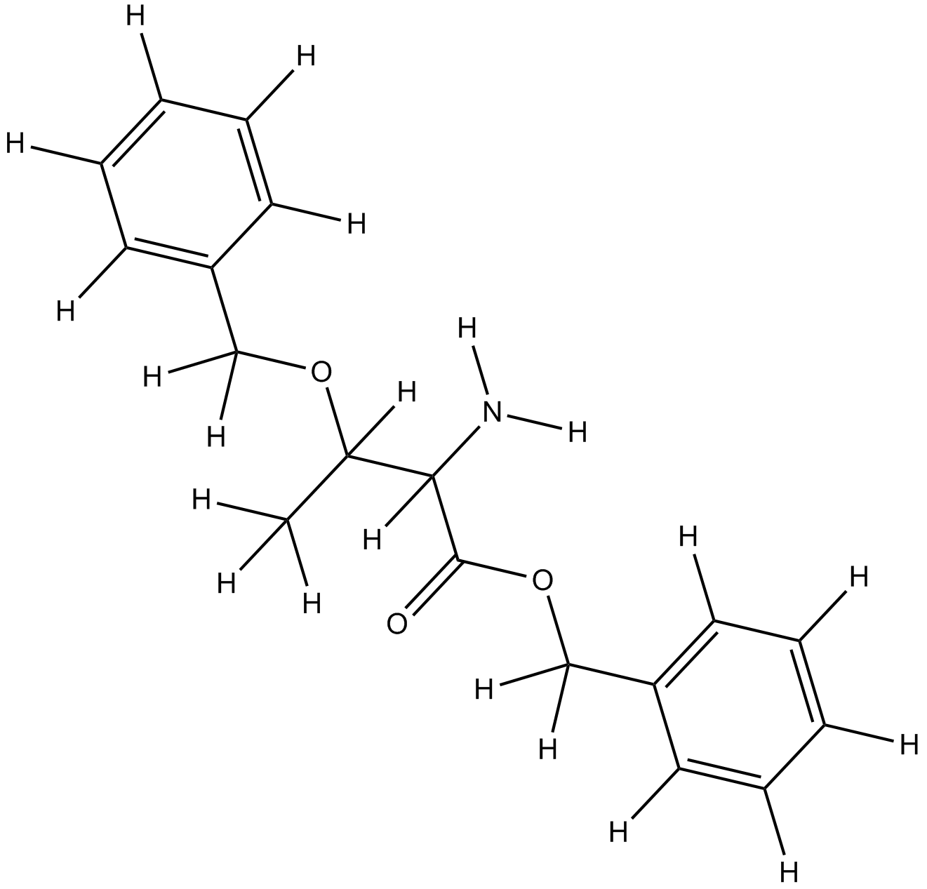 H-Thr(Bzl)-OBzl·HCl  Chemical Structure