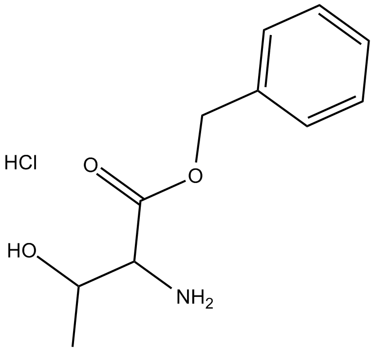H-Thr-Obzl.HCl 化学構造