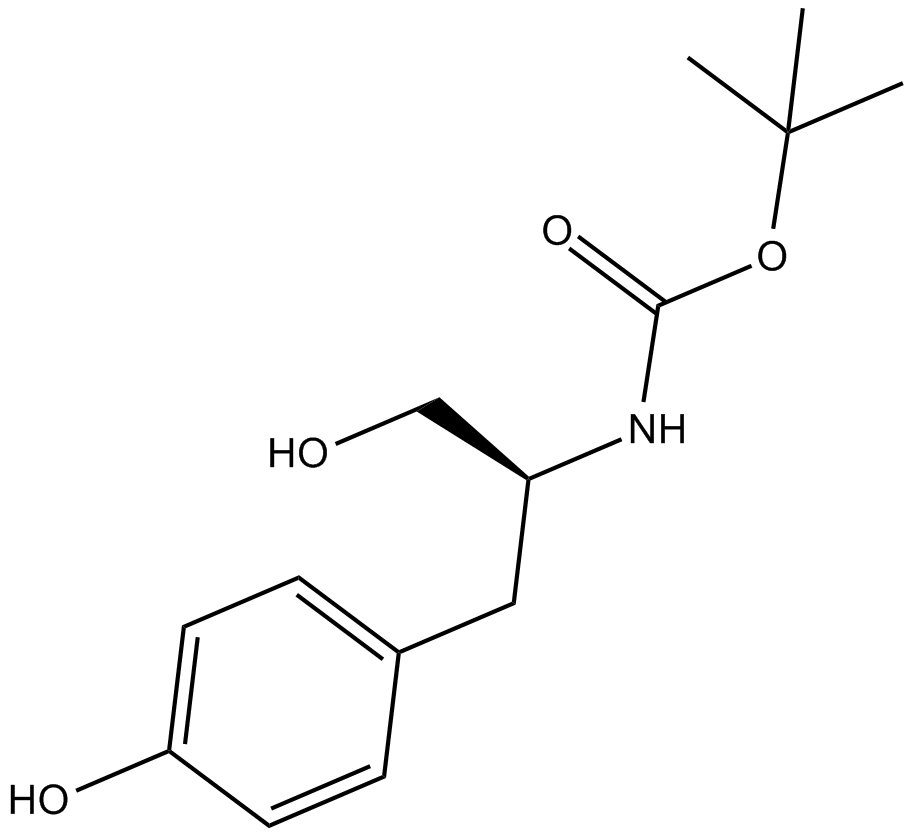 Boc-Tyrosinol  Chemical Structure