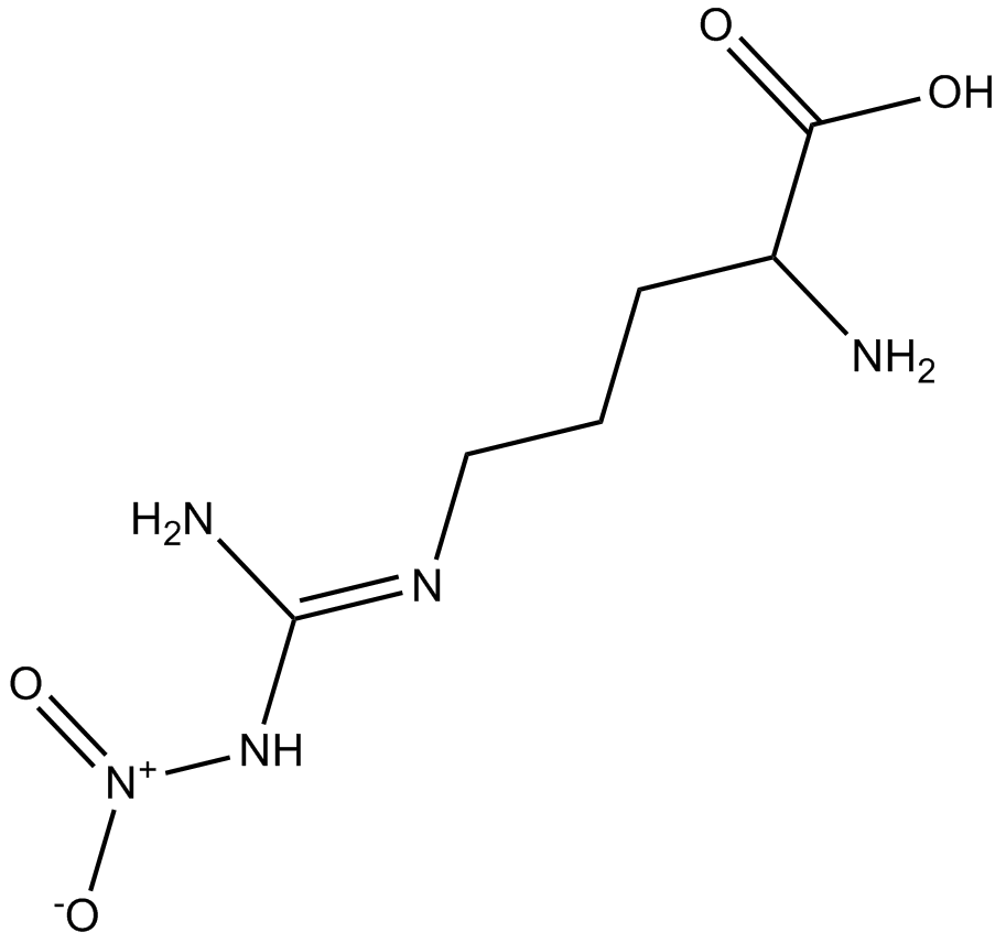 H-Arg(NO2)-OH  Chemical Structure