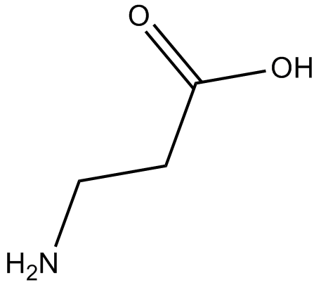 H-ß-Ala-OH Chemische Struktur