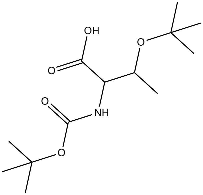 Boc-Thr(tBu)-OH  Chemical Structure