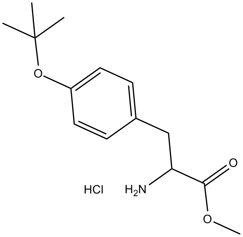 H-Tyr(tBu)-OMe·HCl Chemical Structure