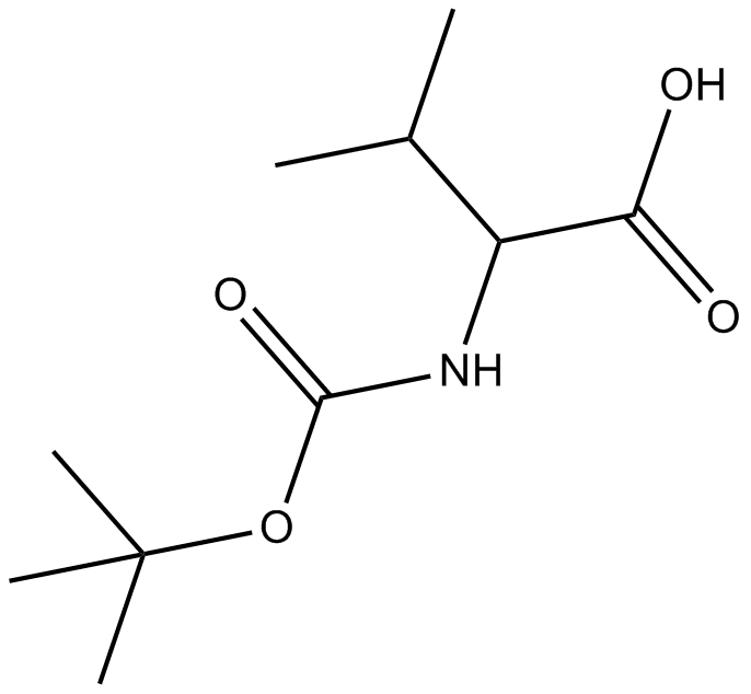 Boc-Val-OH  Chemical Structure