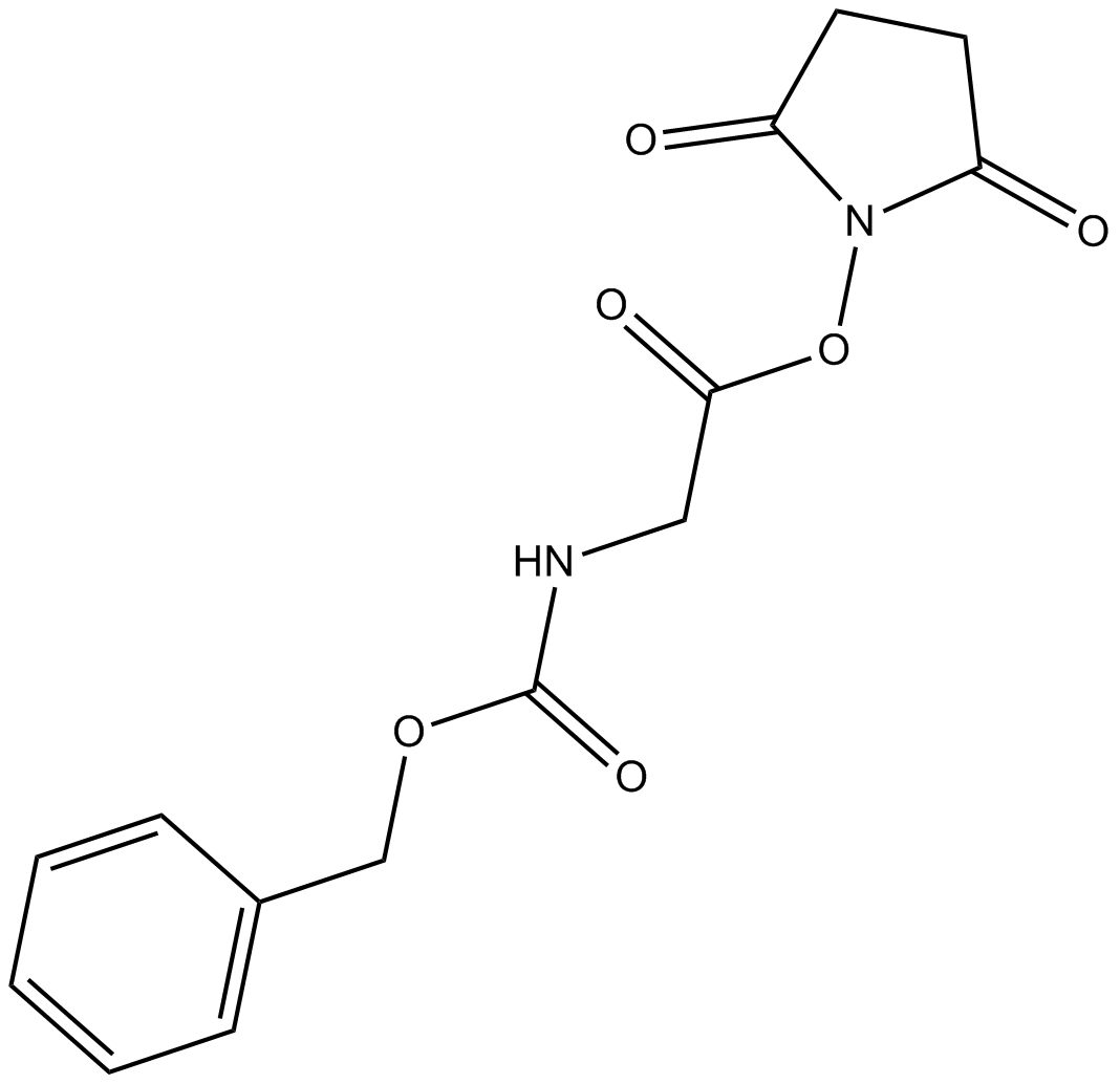 Z-Gly-OSu 化学構造