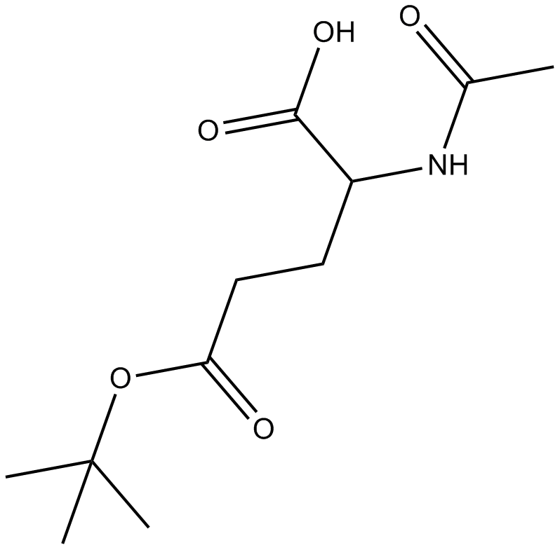 Ac-D-Glu(OtBu)-OH  Chemical Structure