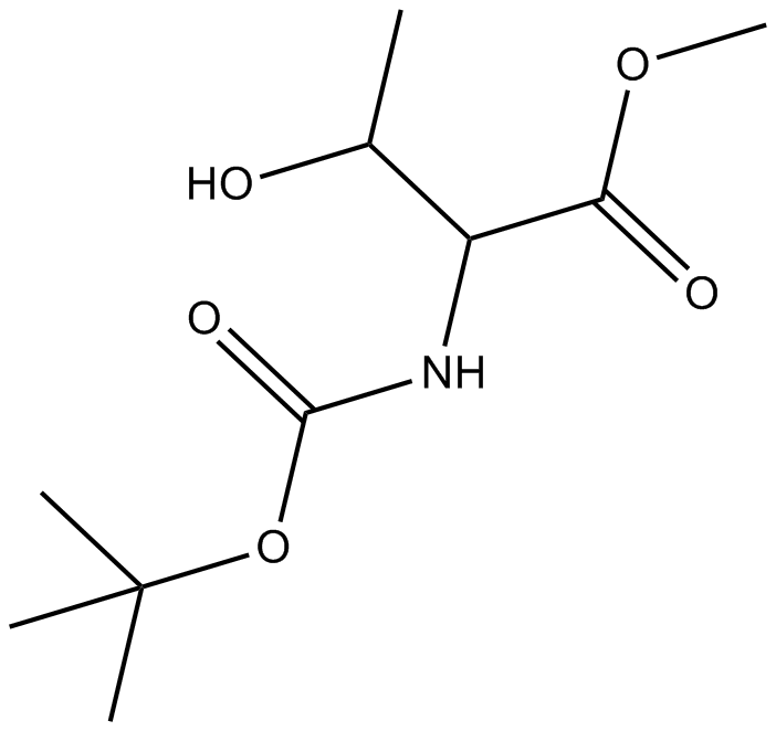 Boc-Thr-OMe  Chemical Structure