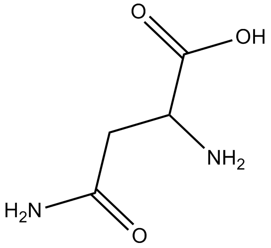 H-Asn-OH 化学構造