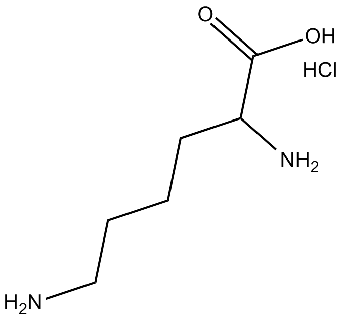 H-Lys-OH·HCl  Chemical Structure