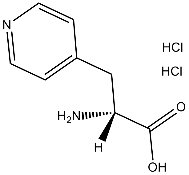 3-(4-Pyridyl)-D-Alanine.2HCl التركيب الكيميائي