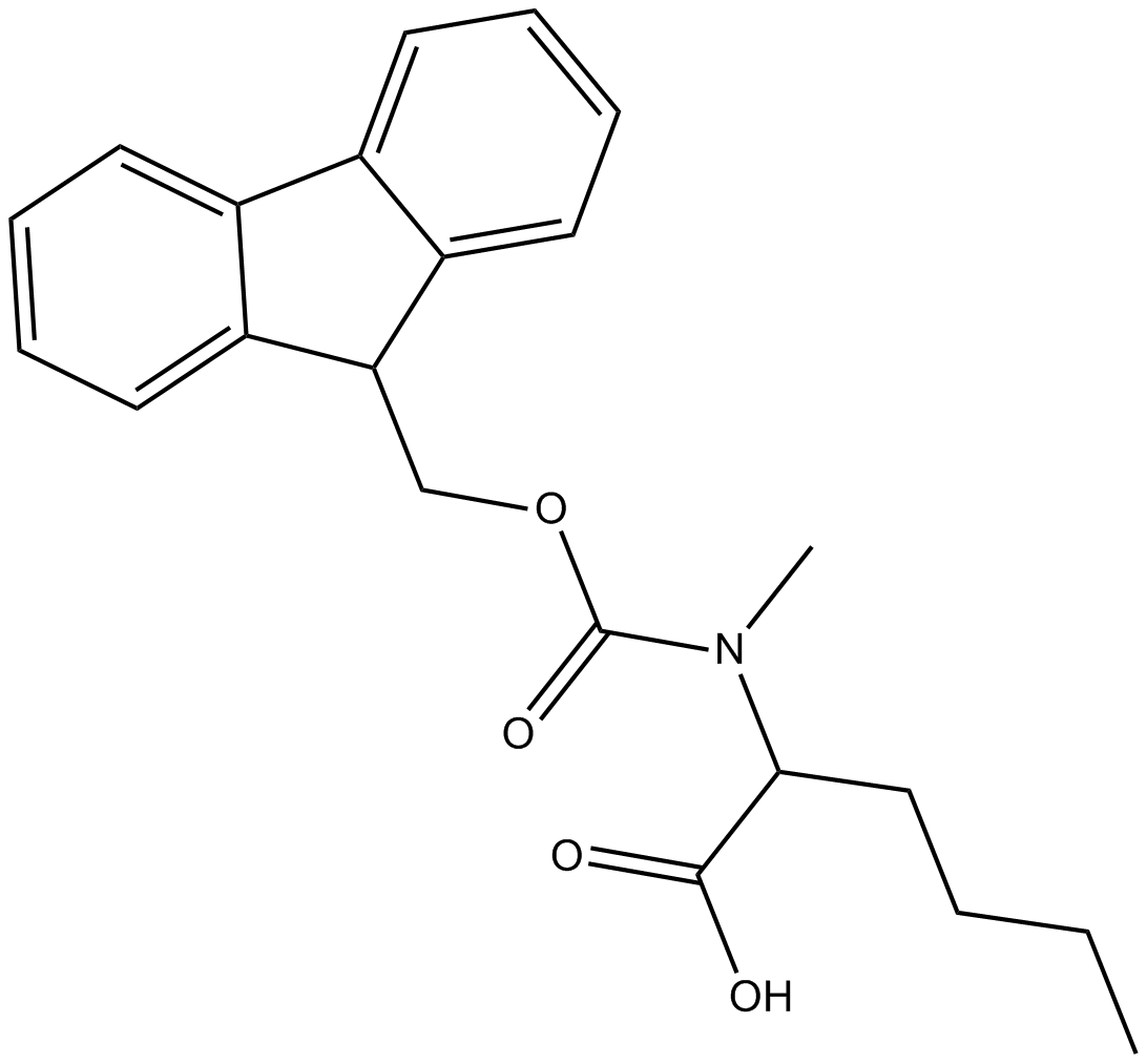 Fmoc-N-Me-Nle-OH  Chemical Structure