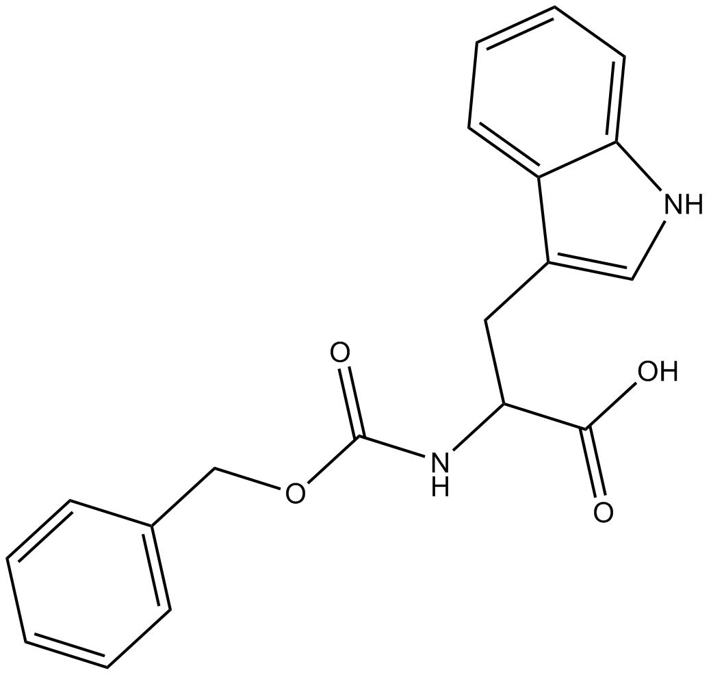 Z-D-Trp-OH Chemische Struktur