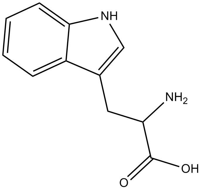 H-D-Trp-OH Chemische Struktur