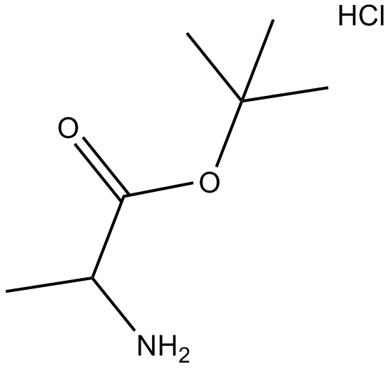 H-Ala-OtBu.HCl  Chemical Structure