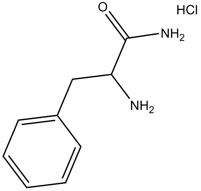H-Phe-NH2·HCl التركيب الكيميائي