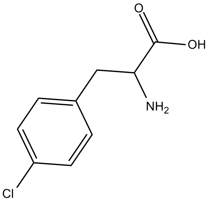 4-Chloro-Phe-OH Chemische Struktur