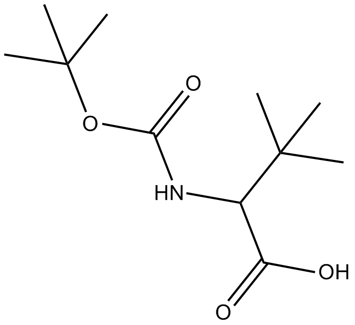 Boc-Tle-OH Chemische Struktur