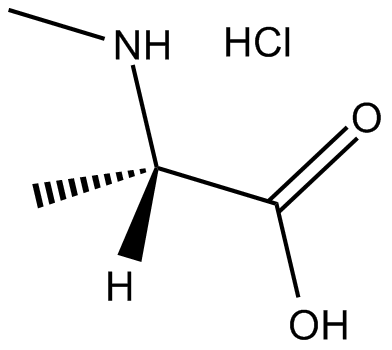 N-Me-Ala-OH.HCl 化学構造