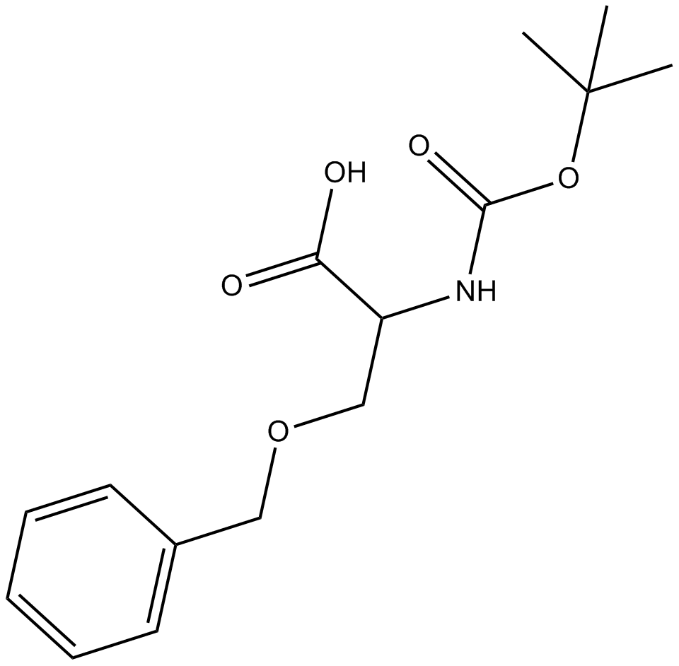 Boc-Ser(Bzl)-OH Chemische Struktur