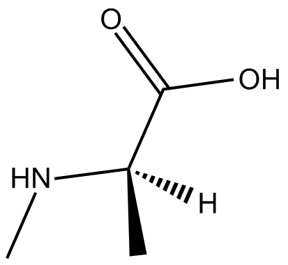 H-N-Me-D-Ala-OH  Chemical Structure