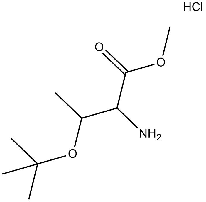 H-Thr(tBu)-OMe.HCl Chemische Struktur