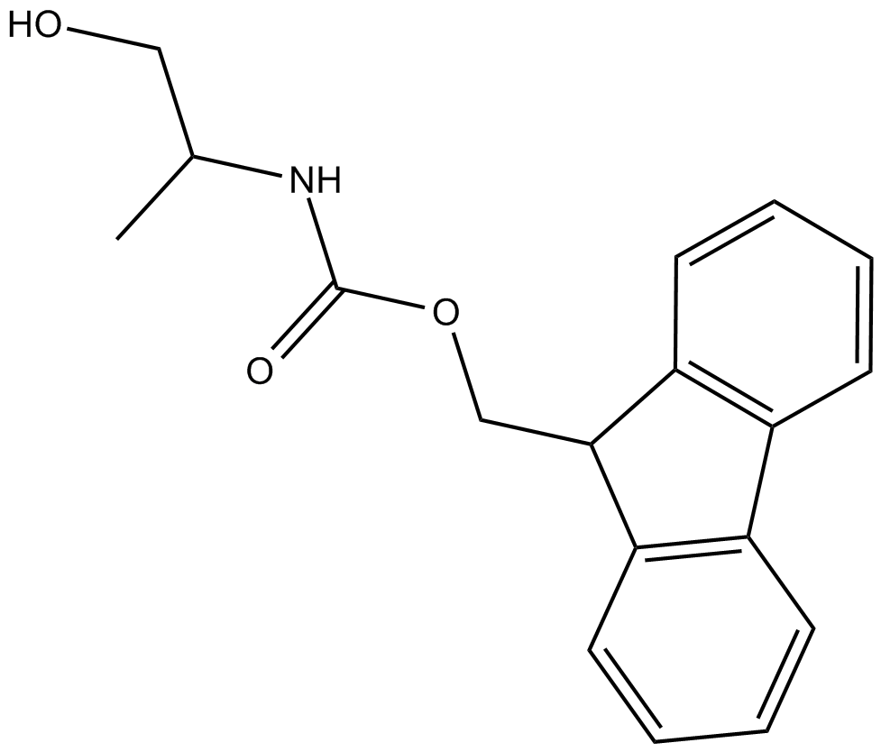 Fmoc-Alaninol التركيب الكيميائي