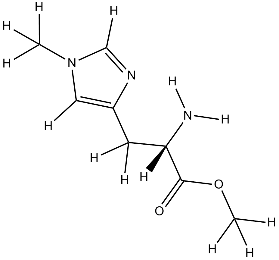 H-His(Nτ-Me)-OMe·2HCl Chemische Struktur