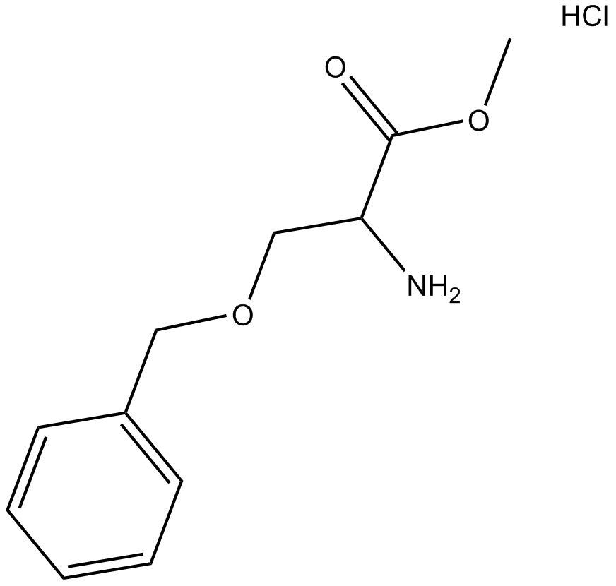 H-Ser(Bzl)-OMe·HCl 化学構造