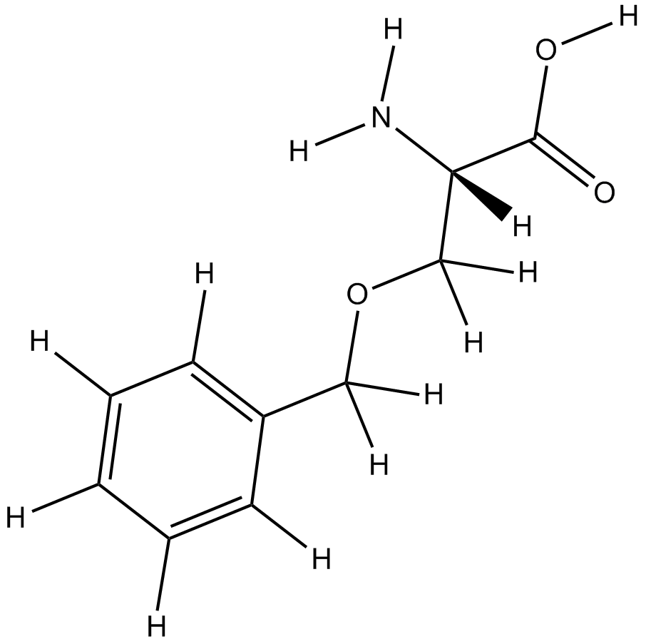 H-Ser(Bzl)-OH.HCl  Chemical Structure