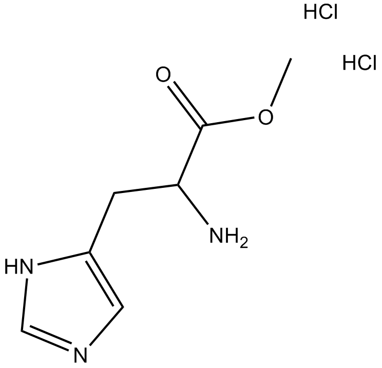 H-His-OMe·2HCl 化学構造