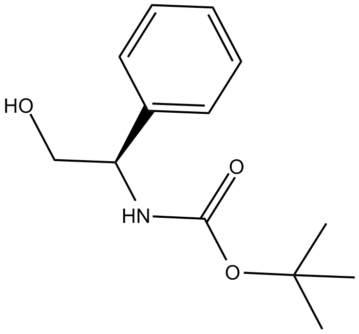 Boc-D-Phenylglycinol  Chemical Structure