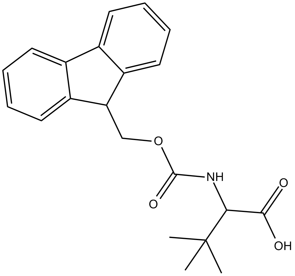 Fmoc-Tle-OH Chemical Structure