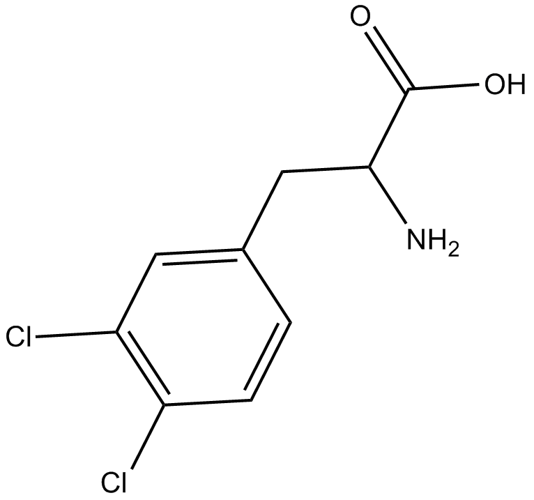 H-D-Phe(3,4-DiCl)-OH Chemische Struktur