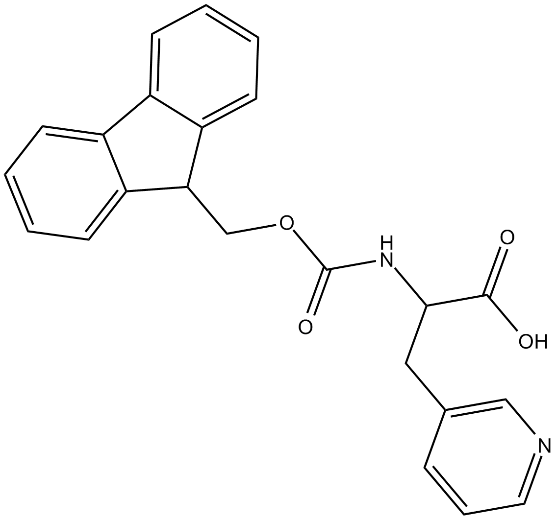 Fmoc-3-Pal-OH Chemische Struktur