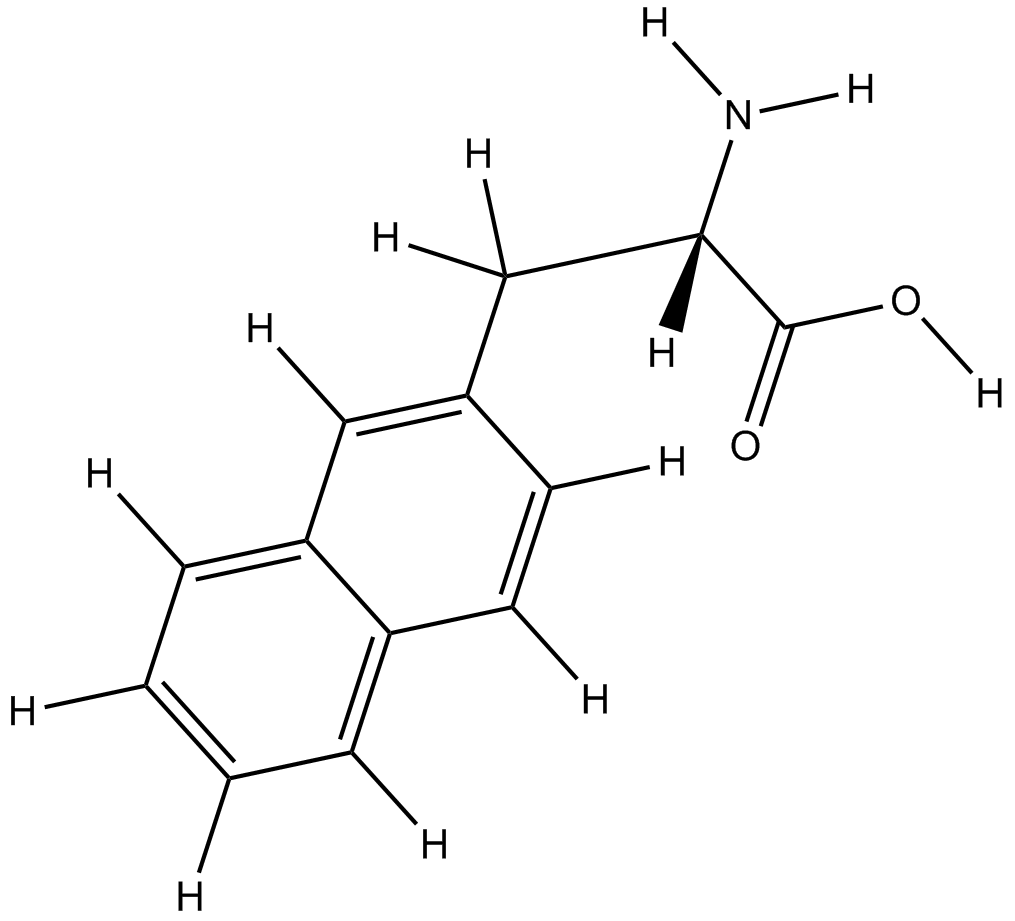 H-2-Nal-OH.HCl 化学構造