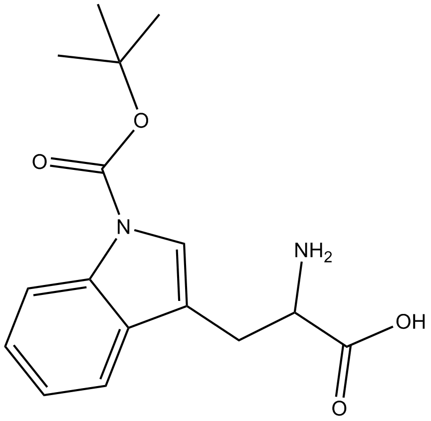 H-Trp(Boc)-OH  Chemical Structure