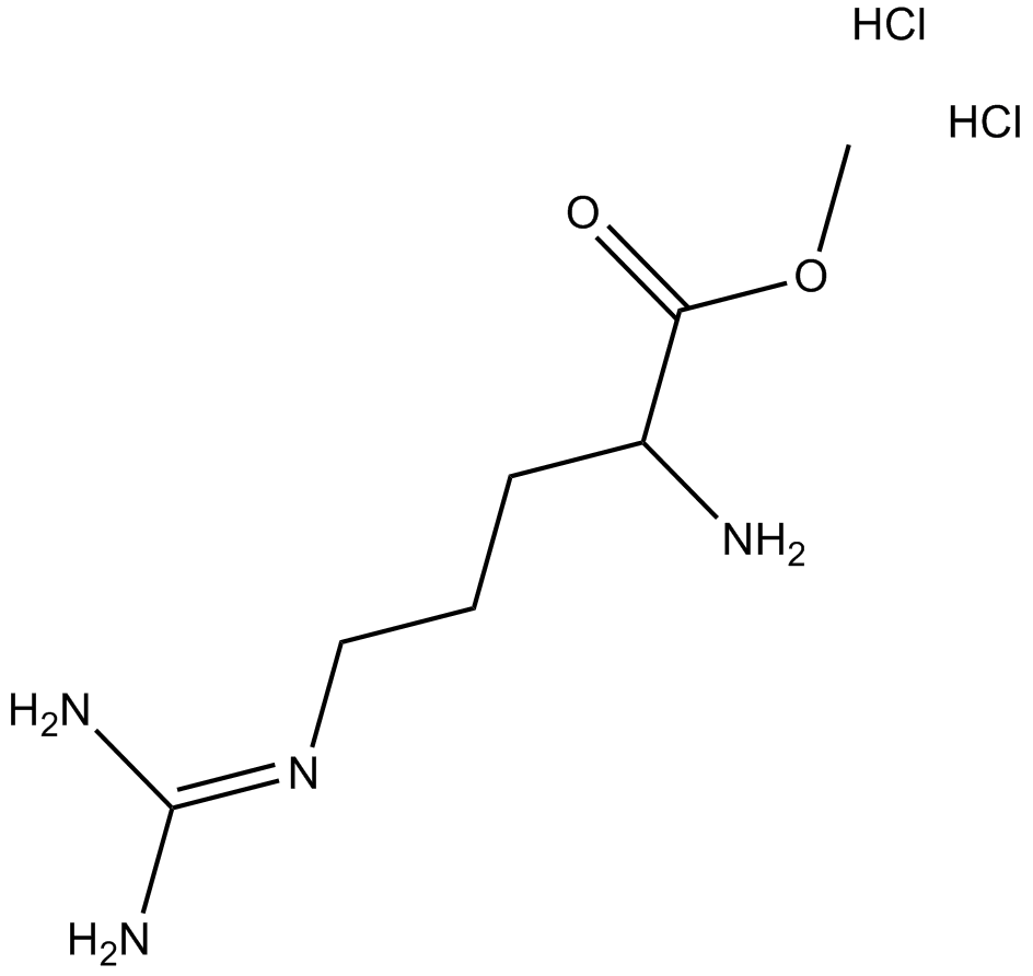 H-Arg-OMe.2HCl التركيب الكيميائي
