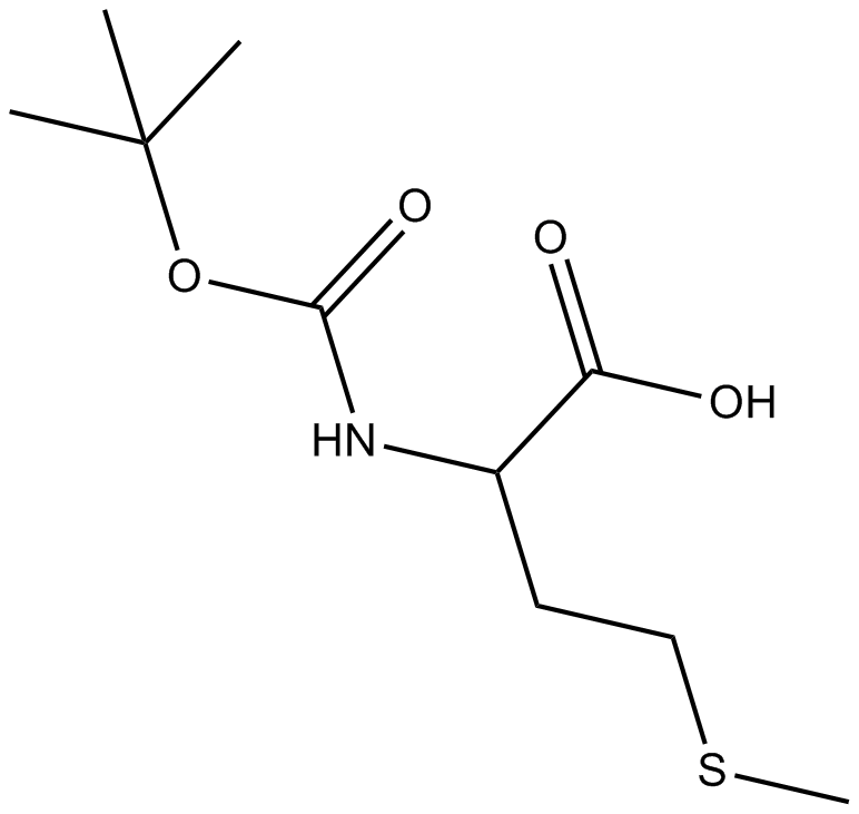 Boc-Met-OH  Chemical Structure