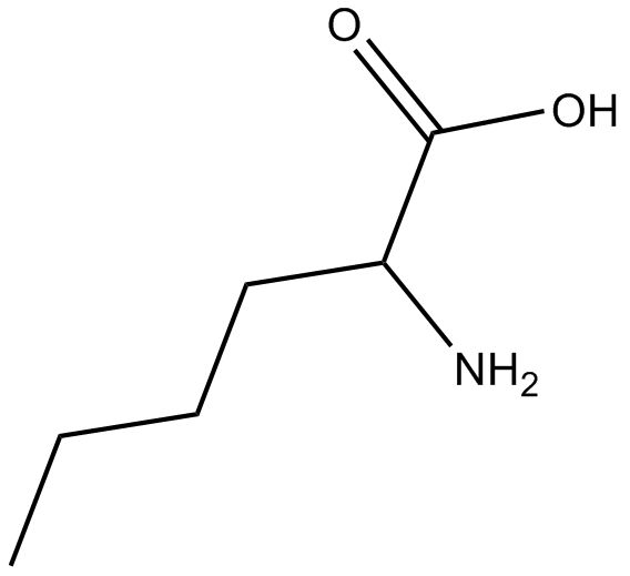 H-DL-Nle-OH التركيب الكيميائي