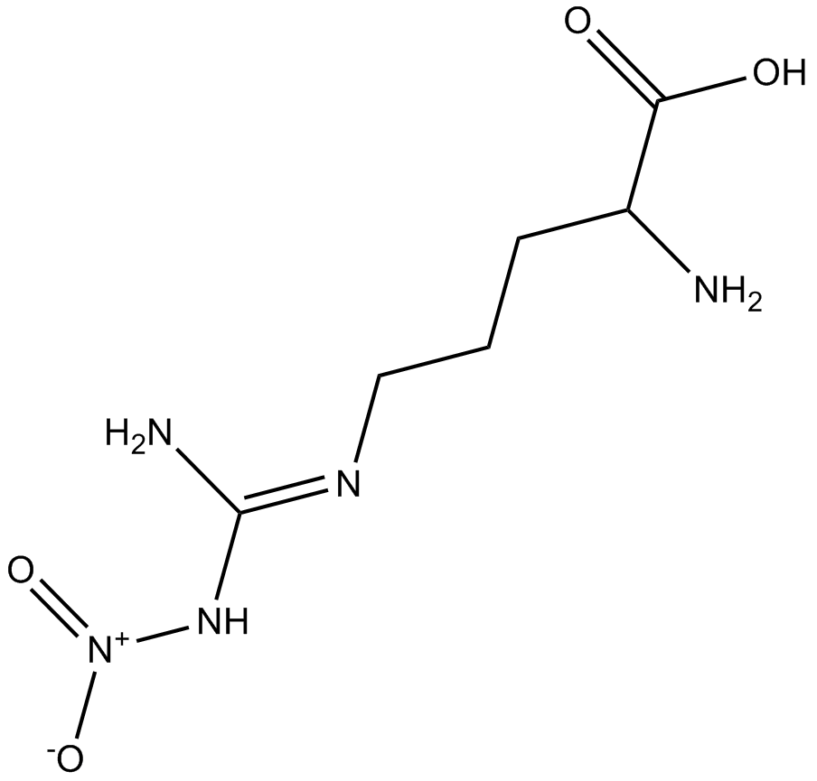 H-D-Arg(NO2)-OH  Chemical Structure