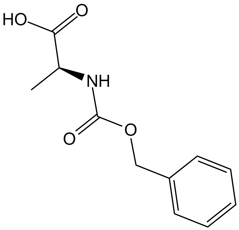 Z-Ala-OH 化学構造